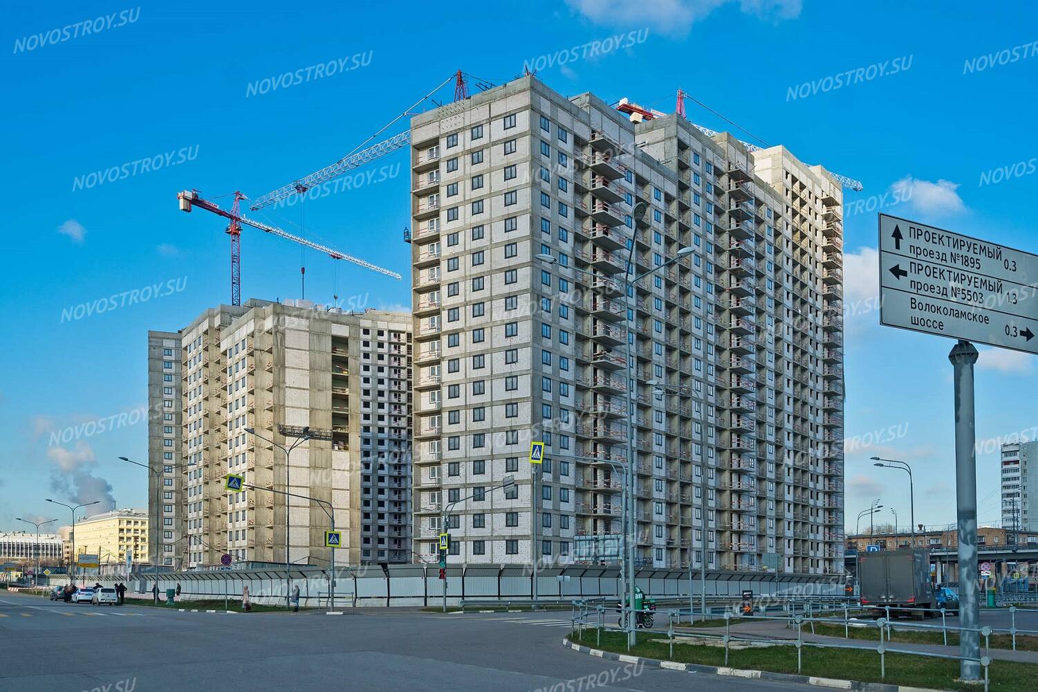 ЖК «Волоколамское шоссе»: ход строительства