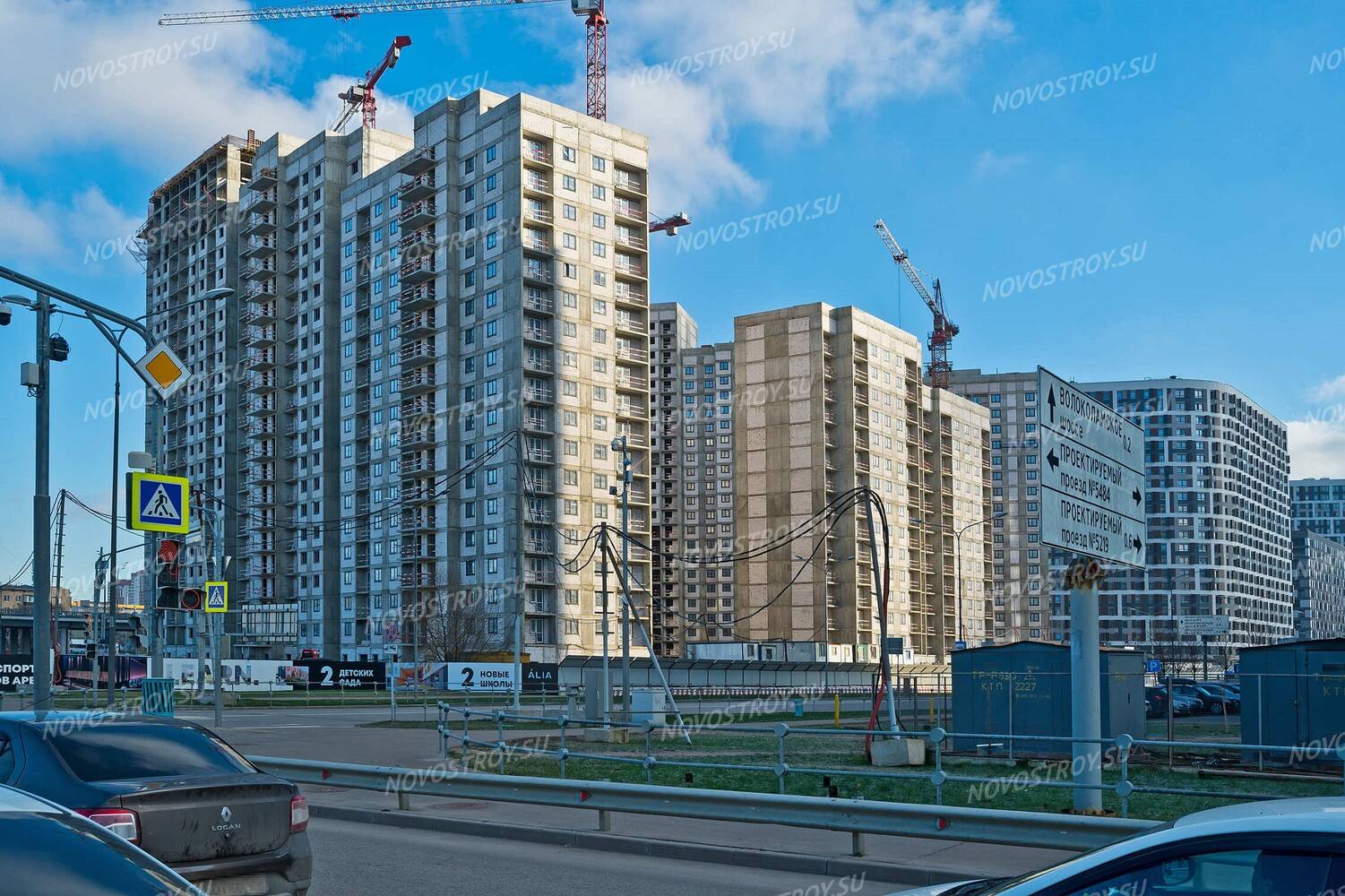 ЖК «Волоколамское шоссе»: ход строительства