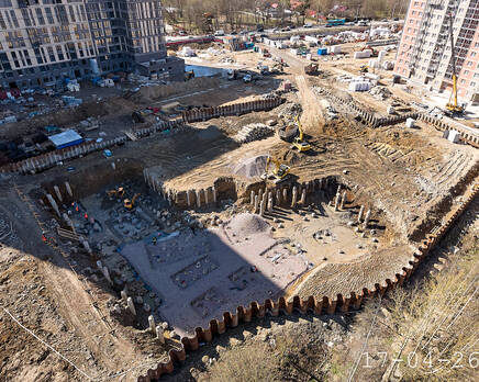 ЖК «Живи! В Рыбацком», Апрель 2026