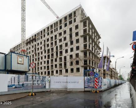 ЖК «Сампсониевский, 32», Июнь 2025