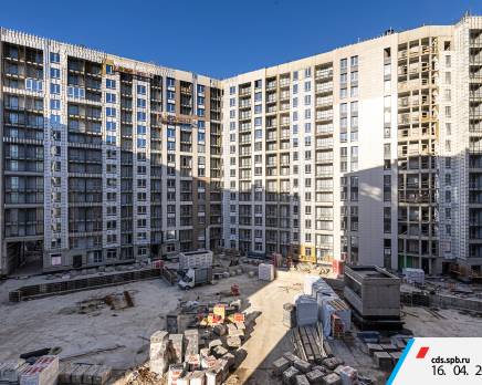 ЖК ЦДС «Черная речка», Апрель 2025