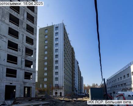 ЖК «ЛСР. Большая Охта», Апрель 2025