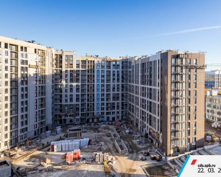 ЖК ЦДС «Черная речка», Март 2025