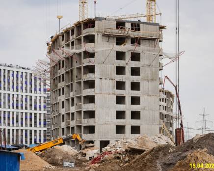 ЖК «Авиатор» (Девяткино), Апрель 2025