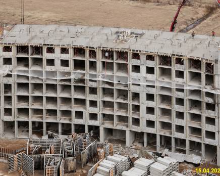 ЖК «Авиатор» (Девяткино), Апрель 2025