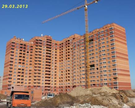 Дом на ул. Угрешской, корп. 1, Апрель 2013