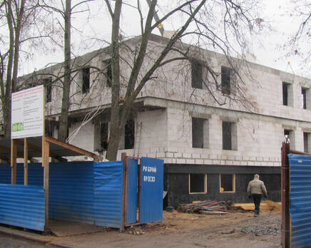 Ход строительства ЖК в Павловске (ноябрь 2013), Ноябрь 2013