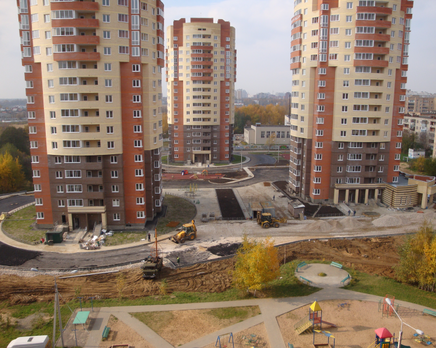 ЖК на улице Агрогородок, Ноябрь 2013