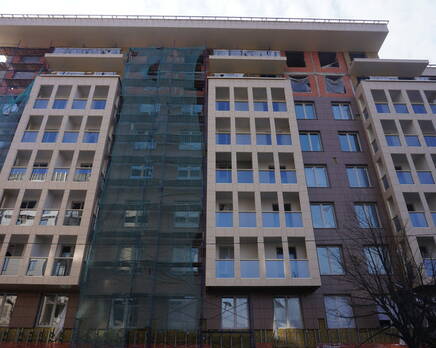 ЖК «The Residence»: ход строительства корпуса Б, внешний вид, Апрель 2016