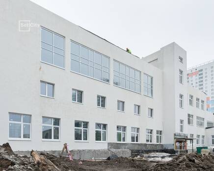 ЖК «ЗимаЛето»: ход строительства школы, Март 2019