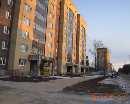 ЖК «на Тверской улице» (Дубна): ход строительства дом 34/1, Декабрь 2019