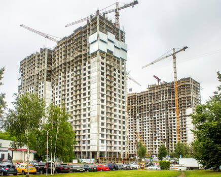 ЖК на улице Константина Федина: ход строительства (июль 2019), Январь 2020