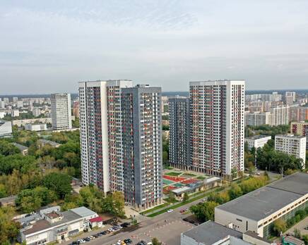 ЖК на улице Константина Федина: ход строительства, Сентябрь 2020