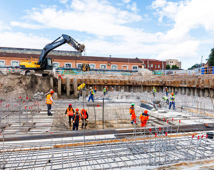 Ход строительства «STAVNI Обводный»: июнь 2026, Июль 2026
