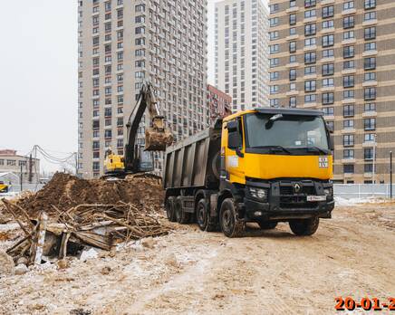 ЖК «Руставели 14», Январь 2026