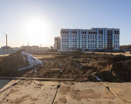 ЖК «Расцветай в Янино», Апрель 2025