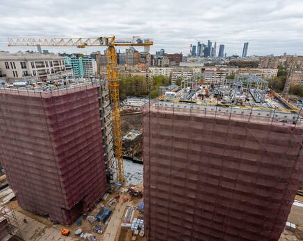 ЖК «Фрунзенская набережная», Апрель 2026