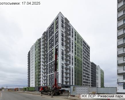 ЖК «ЛСР. Ржевский парк», Апрель 2025