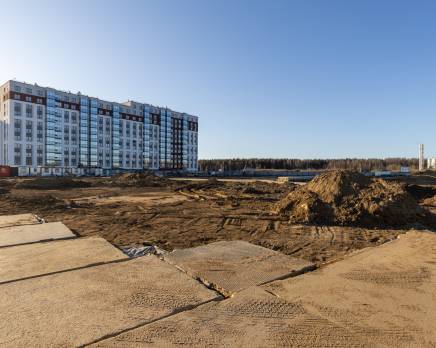 ЖК «Расцветай в Янино», Апрель 2025