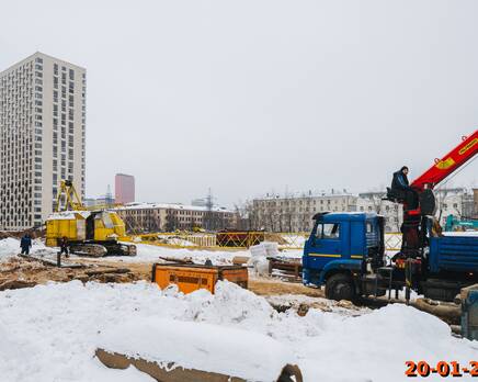 ЖК «Руставели 14», Январь 2026