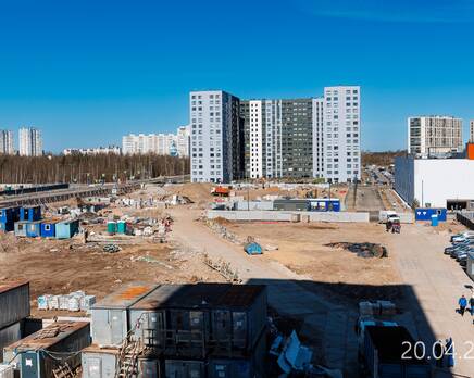 ЖК «GloraX Парголово», Апрель 2026