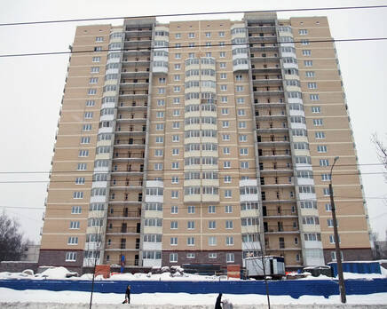 Жилой дом на Северном проспекте, Январь 2010