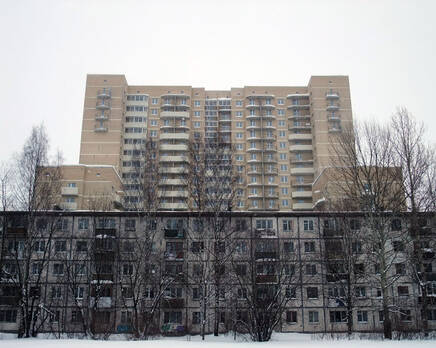 Жилой дом на Северном проспекте, Январь 2010