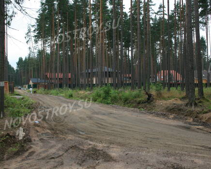 КП «Raivola House»: виды посёлка, Октябрь 2012