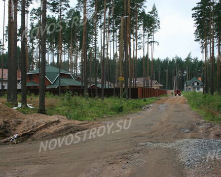 КП «Raivola House»: виды посёлка, Октябрь 2012