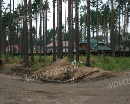 КП «Raivola House»: виды посёлка, Октябрь 2012