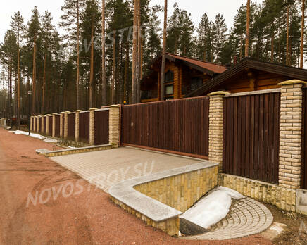 КП «Raivola House»: виды посёлка, Апрель 2014