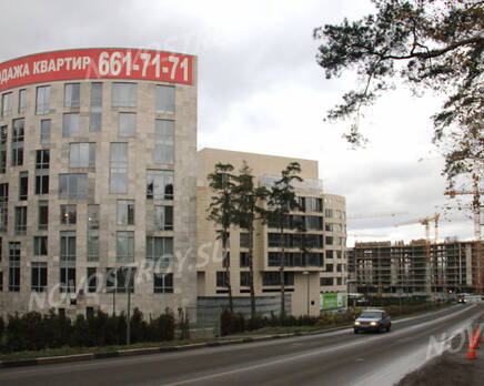Фасад ЖК «Грюнвальд», Ноябрь 2012