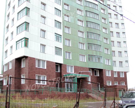 Фасад корпуса ЖК «Ильинский парк» (14.10.12), Декабрь 2012