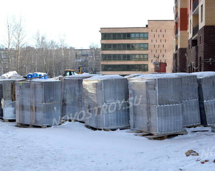 Двор жилого комплекса «Бригантина» (24.02.2013), Март 2013