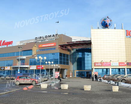 Окрестности жилого комплекса «Славбург» (24.02.2013), Март 2013
