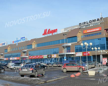 Окрестности жилого комплекса «Славбург» (24.02.2013), Март 2013