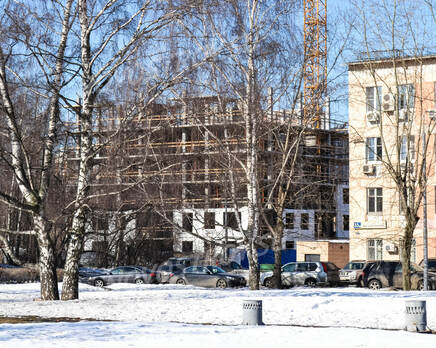 Дом на ул. Народного Ополчения (13.03.2013), Апрель 2013