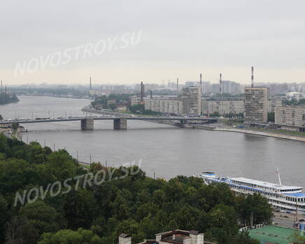 Вид из окон ЖК «Дом у Речного вокзала» (20.06.2013 г.), Июль 2013