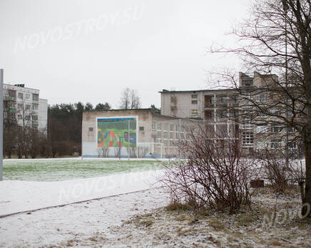 Школа в районе ЖК «Ладожский берег» (05.12.2014), Декабрь 2014