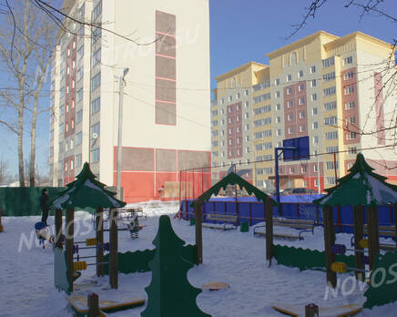 ЖК «Голицын Парк»: Детская площадка,10.02.2015, Февраль 2015
