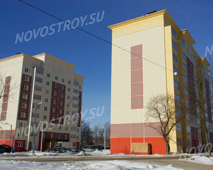 ЖК «Голицын Парк»: Корпуса со двора,10.02.2015, Февраль 2015