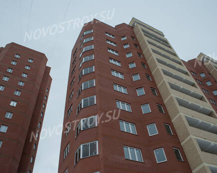ЖК «Новые Клюшки»: вид на ЖК, 11.02.2015, Февраль 2015