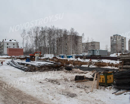ЖК «Новые Клюшки»: строительство нового корпуса, 11.02.2015, Февраль 2015