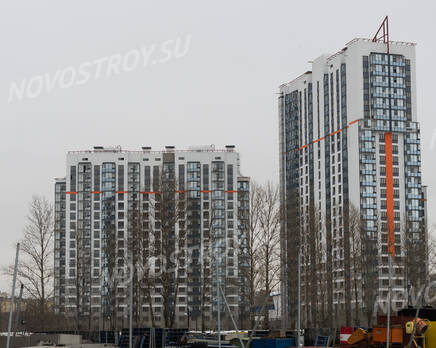 ЖК «Viva»: Вид на кор. 9\10 и д.3 кор. 1(фото 2) 13.02.15, Февраль 2015