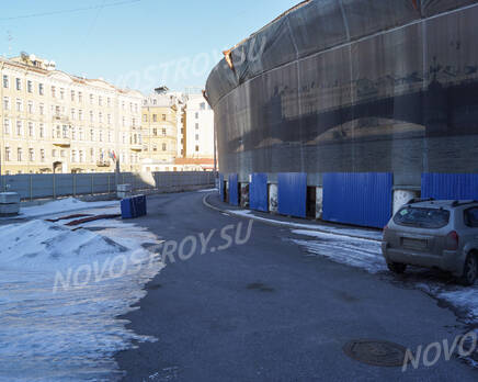 МФК «Оne Konyushennaya Square»: 18.02.15, Февраль 2015