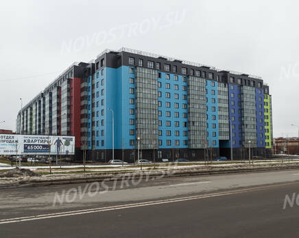 ЖК «Самое сердце»: вид на комплекс с ул. Архитектора Данини(фото 1) 27.02.2015, Март 2015