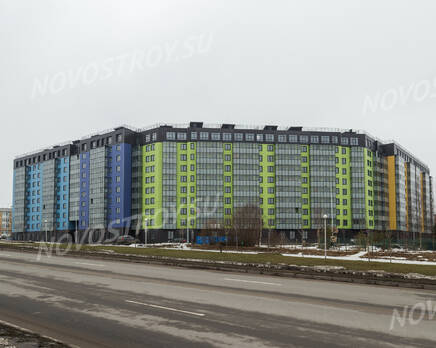ЖК «Самое сердце»: вид на комплекс с ул. Архитектора Данини(фото 2) 27.02.2015, Март 2015