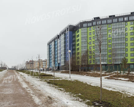 ЖК «Самое сердце»: вид на 2 корпус и пешеходную зону 27.02.2015, Март 2015