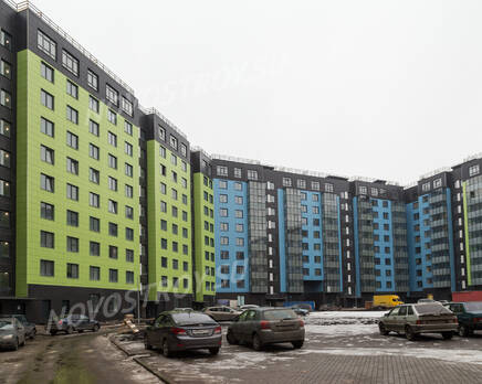 ЖК «Самое сердце»: общий вид на 2 корпус со двора(фото 2) 27.02.2015, Март 2015