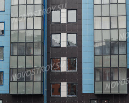 ЖК «Самое сердце»: остекленение 2 корпуса со двора(фото 3) 27.02.2015, Март 2015